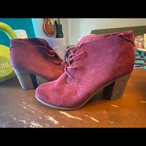 heeled booties